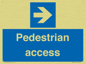 Pedestrian access